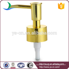 Wholesale gold plated plastic soap pump dispenser bottle